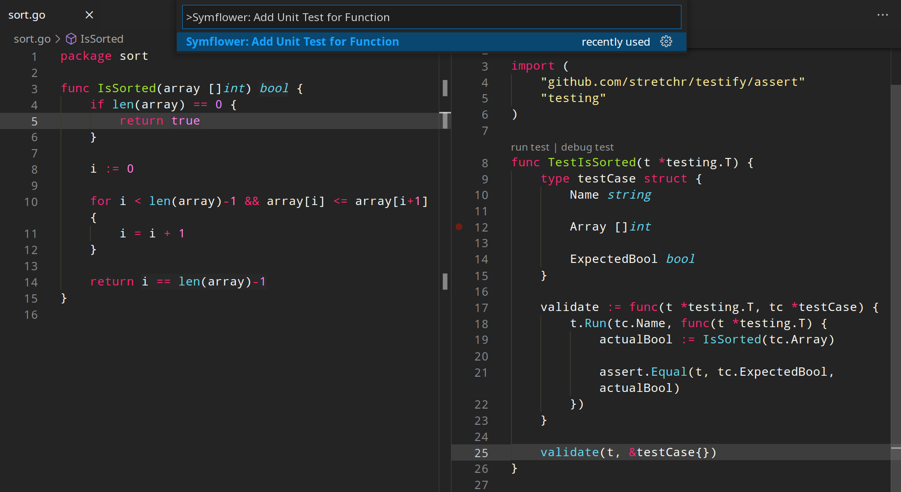 The Symflower Visual Studio Code Extension