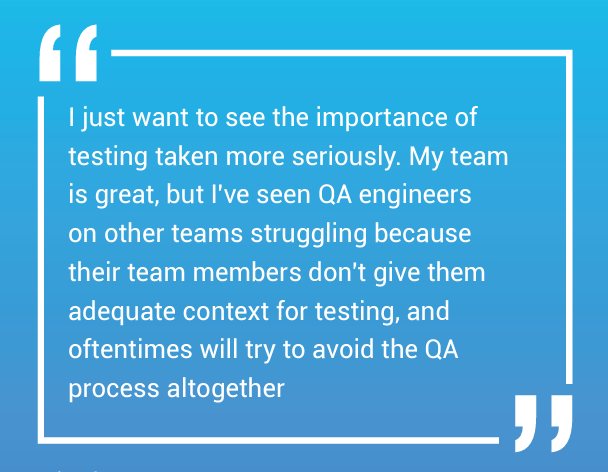 The personal perspective in the 2023 State of Testing Report