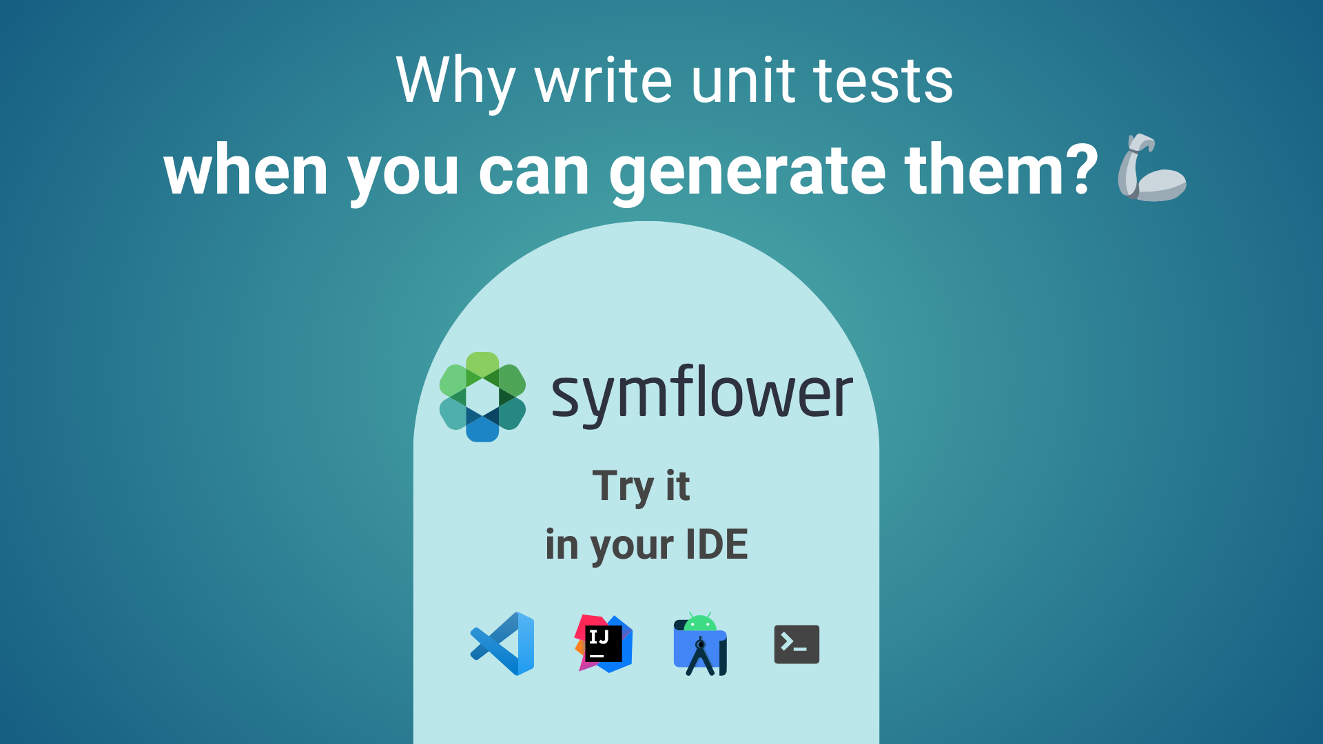 Try Symflower to generate unit tests